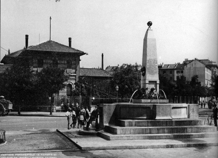 Fontana di piazza De Angeli: chi l'ha vista?