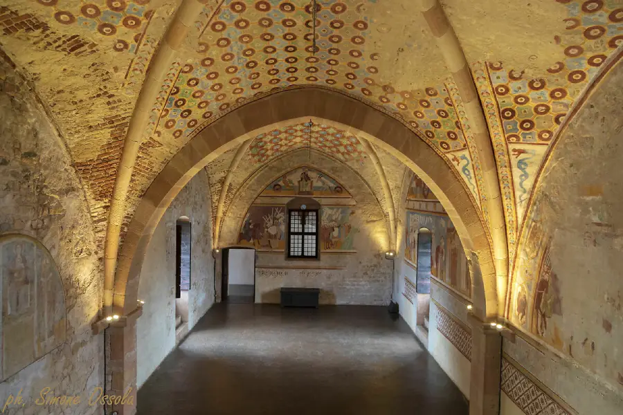 Angera - Sala della Giustizia presso la Rocca Borromea.  Foto di JuzaPhoto