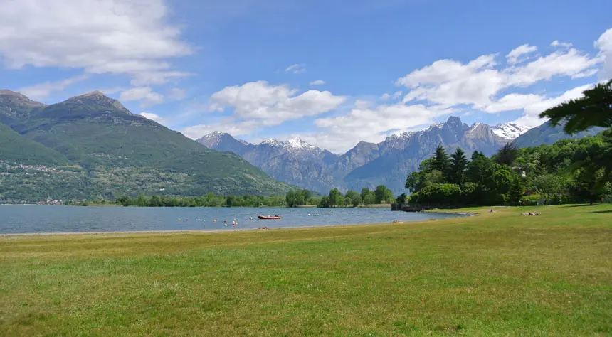 Spiagge del lago di Como - Spiaggia di Colico